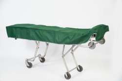 Picture of product Mortuary Cot Cover - Unlined Green - FCC-3