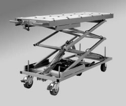 Picture of product Portable Scissor Lift With Rollers - M30-30